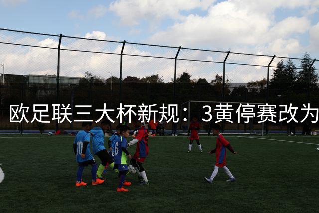 欧足联三大杯新规：3黄停赛改为4黄停赛